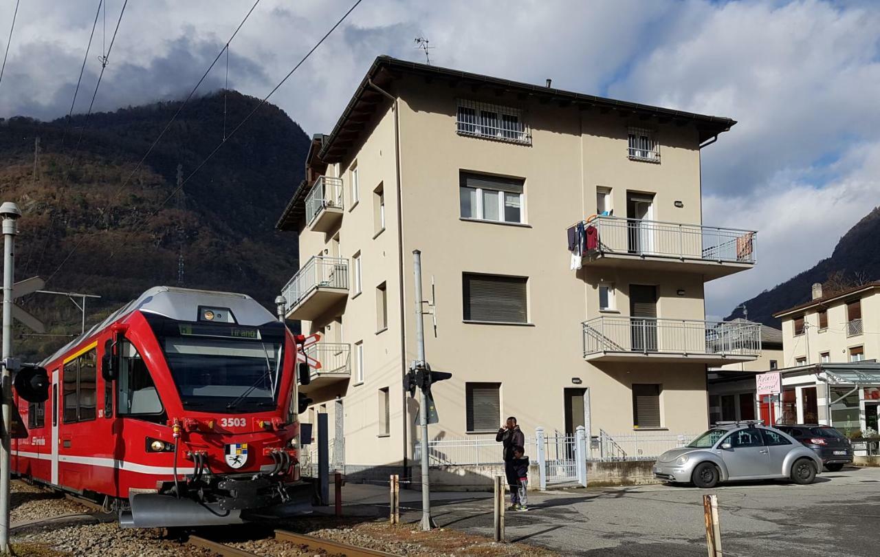 Appartamento le stanze del Trenino Rosso Tirano Esterno foto